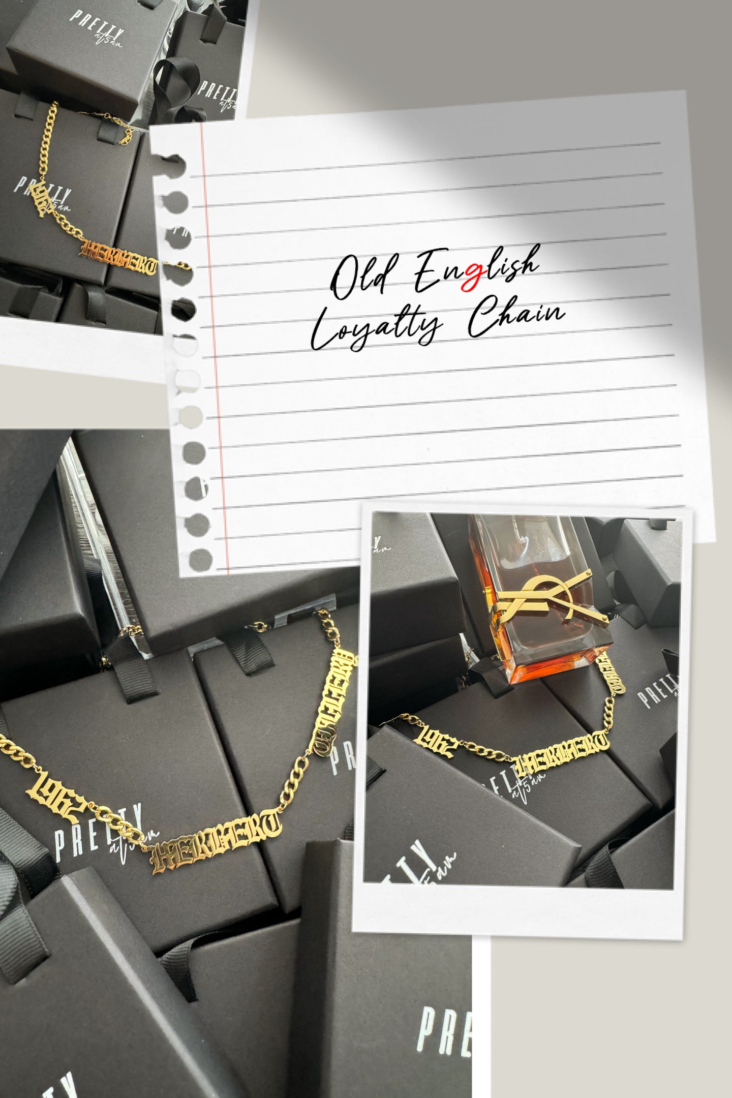 Zee Old English Loyalty Chain