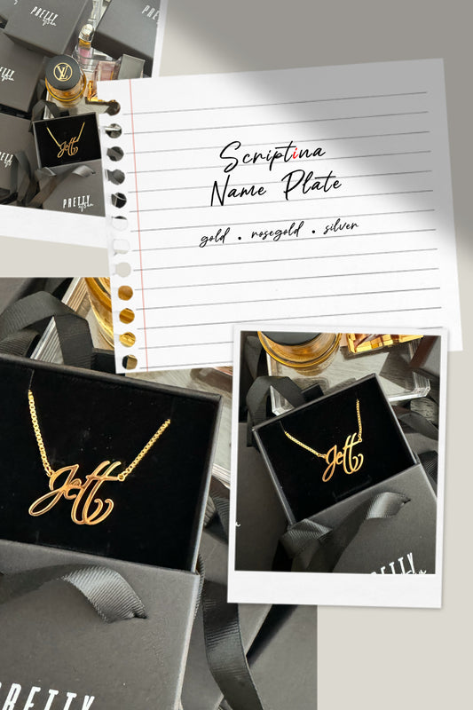 Zee Scriptina Name Plate
